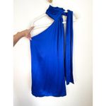 Genny Royal Blue Silk Mini Dress Size 8 Photo 10