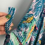 Woman Within  NWT plus size 22/24 tropical pattern pleated cotton tunic Photo 8