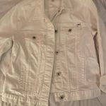 Lucky Brand White Denim Jacket Photo 1