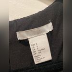 H&M Black Lace V-Neck Fitted Bodycon Midi Dress Photo 5