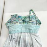 Lands' End Blouson Tummy Hiding Tankini Top Swimsuit Adjustable Straps Sz 16 DD Photo 8