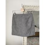 ZARA  Plaid Slit Mini Skirt Photo 8