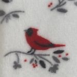 Aria  Nightgown 3X White Red Cardinals Extremely Soft Long Sleeve Grannycore Photo 6