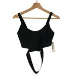 Wow Couture Black Bandage Cut Out Cropped Tank Top S Photo 1