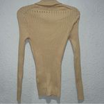 Vince Ribbed Collared Polo Style Knit Fitted Cardigan Sweater Top L NWT Photo 5