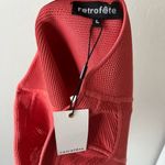 NEW Retrofete Lena Calypso Coral Strapless Bustier Ribbed Bodysuit Size Large‎ Pink Photo 6