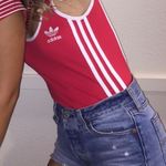 Adidas Red Body Suit Photo 6