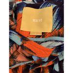 Maeve  Anthropologie hi low sunset hibiscus sleeveless orange blue dress 2 Photo 3