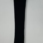 Free People  Womens Size XS Black Gold Off the Shoulder Ribbed Sweater Midi Dress Photo 0