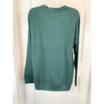 Lou & grey NWT Deep Green Crew Neck Lounge Wear Sweatshirt Top Womens Medium M Photo 4