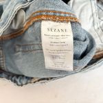 Sézane Brut Sexy Faded Tapered Straight Jean in Bleach Blue Photo 5