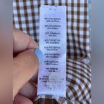 nobody's child gingham dress in brown size 8 White Photo 14