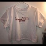 Messy Bun Just Chillin New York crop top Photo 1