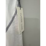 Garbe Luxe White Cropped Leggings Womens Workout Athletic Yoga Pants‎ Photo 1