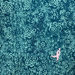 Earth Yoga Size Medium‎ Mini Skort Blue Patterned Skirt Shorts Drawstring Komen Photo 2