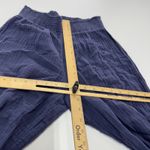 Michael Stars Pants Womens Small Blue Gauze Wide Leg Smocked Waist Photo 5
