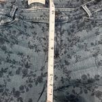 J. Jill Sz 16 Jeans Weekender Straight Leg 36x30 Medium Wash Floral Design Blue Photo 12