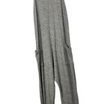 Aerie  Light Gray Racerback Drop Front Straight Leg Lounge Jumpsuit XS Photo 0