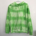 Pretty Little Thing Sorella green tie dye hoodie Photo 2