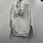 Reformation Tanner White & Blue Light Tie Dye Long Sleeve Hoodie in Tornado XS Photo 4