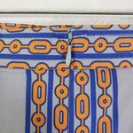 Plenty By Tracy Reese Women's Size 8 Gray, Blue, Orange Floral Pencil Skirt Photo 5