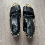 Eileen Fisher  Agnes Suede Espadrille Wedge Sandal Shoes Women's Size 7.5 Photo 2