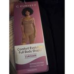 Brand New Curveez Women's Large Black Comfort Full Body Shapewear One Piece Photo 9