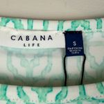 Cabana Life Mini Shift Dress Women S Blue Printed Coastal Cottage UPF 50 NWT Photo 4