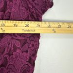 City Studio Dress 22W Purple Lace Off Shoulder Hi Photo 1