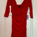 Majorelle NWT  Red Long Sleeve Dress Women’s Large‎ Party Event Elegant Holiday Photo 0