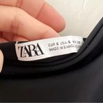 ZARA  Sleek Black Cowl Neck Maxi Dress Photo 6