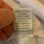 dressbarn Dress 12 White Sheath Mini Dress with Tiered Ruffles Beaded Neckline Photo 4