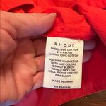 RHODE Red Ruffle dress Photo 5