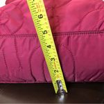 Marc Jacobs  LARGE Workwear Hot Pink Quilted Tote Bag with Embroidered Logo Photo 9