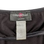 Cosabella Black Spaghetti Straps Long Camisole Top Womens Size XL Photo 2