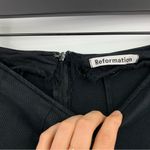 Reformation  Sera Stretch Trouser Pant Black 4 Photo 5