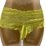 Victoria's Secret Victoria’s Secret Lace Cheeky Bright Yellow Womens Size  Large Photo 5