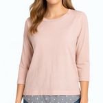 Boden Light Pink Layered Hem Blouse Women’s Size M Soft Casual Top Size M Photo 0