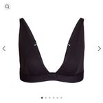 SKIMS Cotton Rib Plunge Bralette Photo 0