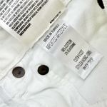 AGOLDE Riley High Rise Straight Crop Denim Sour Cream White Jeans Photo 7