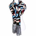 EXPRESS NWT Camo Knit Oblong Scarf Photo 2