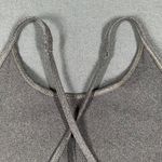 Lululemon Athletica Womens M/8 Dark Gray Criss Cross Strap Open Hole Back Tank Photo 7