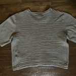 Banana Republic Ribbed Crop Top Green Size S Photo 2