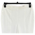 Alfani Petite SZ 12P Slim Ankle Pant Stretch Comfort Waist Fringe Hems White New Photo 1