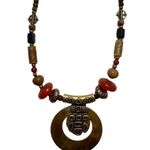 Chico's Chico’s Boho Beaded Choker Statement Necklace Photo 1