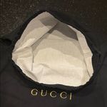 Gucci Black and Gold Embroidered Dust Bag Photo 3