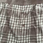 Victoria's Secret  Brown and White Plaid Pajama Pants Photo 1