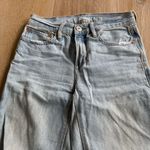 American Eagle  90’s Straight Leg Distressed Light Wash Jeans Photo 2