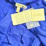 La Perla   abito incrociato bath-suit cover royal blue silk wrapped pareo/IT38 Photo 4