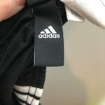 Adidas black white striped athletic pants Photo 4